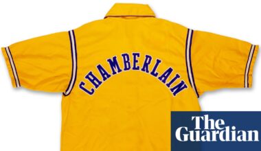 US teen buys Wilt Chamberlain jacket in thrift store that sells for $89,600 | US news