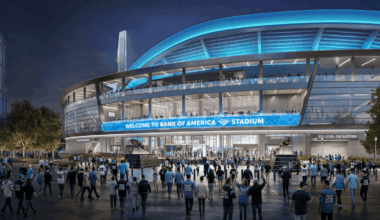 Carolina Panthers, Bank of America extend naming rights with renovations underway