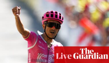 Tour de France 2026: Richard Carapaz roars clear to win stage 18 – as it happened | Tour de France 2026