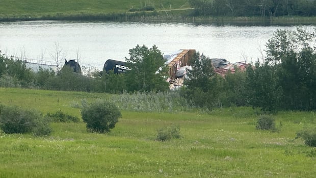 CTrain staff report seeing man ‘joyriding’ on CPKC train before it derailed in Calgary