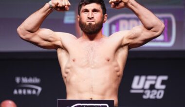 Live: UFC Abu Dhabi early weigh ins results | Ankalaev vs. Guskov