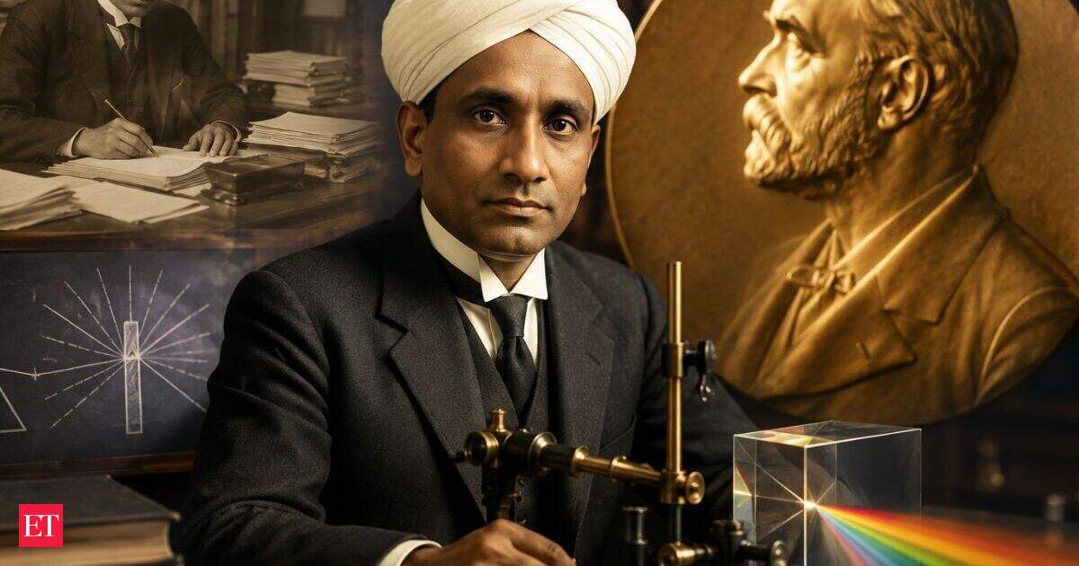 In 1907, an Indian govt accountant challenged Newton's ideas. Years later, he changed physics forever and won the Nobel Prize