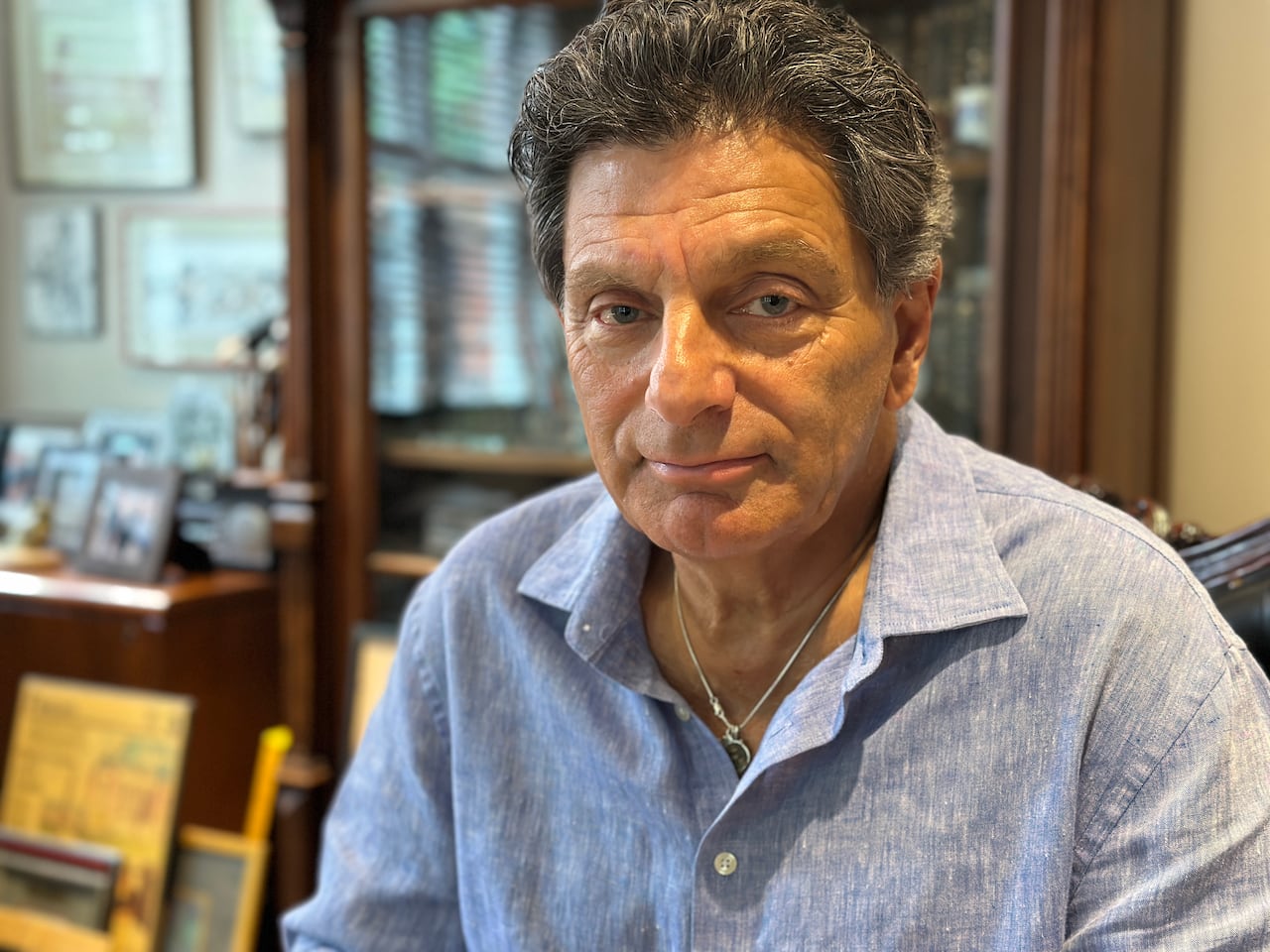 Lawrence Greenspon, in his law office, July 21, 2026