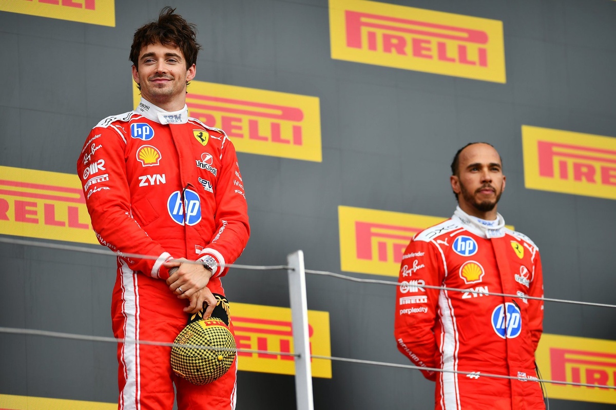 Charles Leclerc pranks Lewis Hamilton as hilarious Ferrari video goes viral