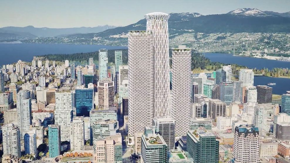 501-595 West Georgia Street Vancouver Bay Parkade Henriquez Holborn