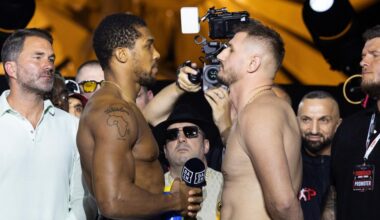 Anthony Joshua vs. Kristian Prenga live round-by-round updates