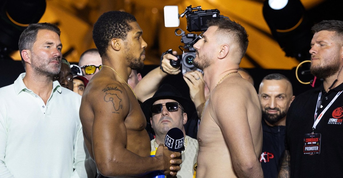 Anthony Joshua vs. Kristian Prenga live round-by-round updates