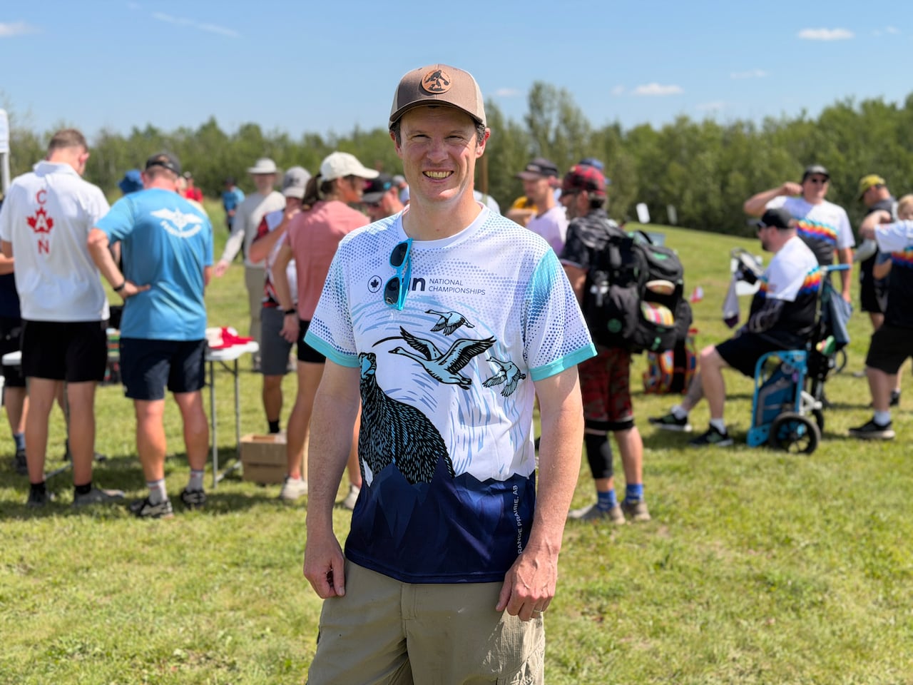 man smiling 2026 National Disc Golf Championship