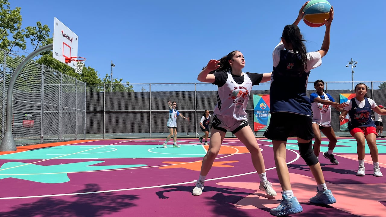 Revamped, vibrant Montreal basketball courts meant to inspire confidence