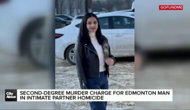 Second-degree murder charge for Edmonton man in intimate partner homicide