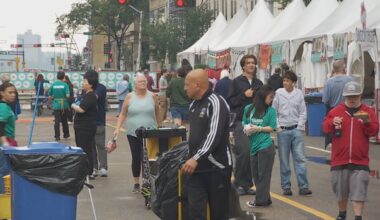 As severe storms threaten Edmonton festivals, what triggers the call to evacuate?