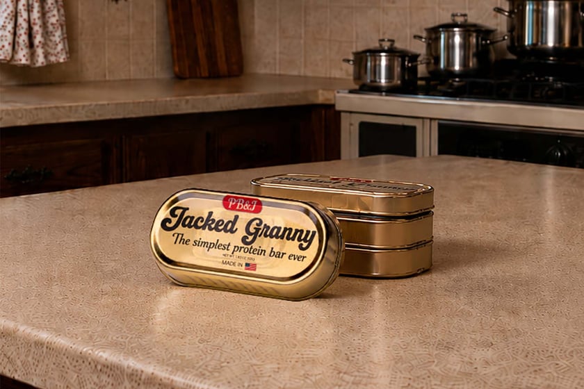 Jacked Granny Protein Bar Now In A Tin