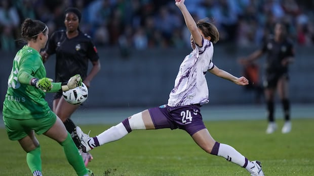 Tides ride own goal to 1st-ever win over Rise, snapping 3-game skid