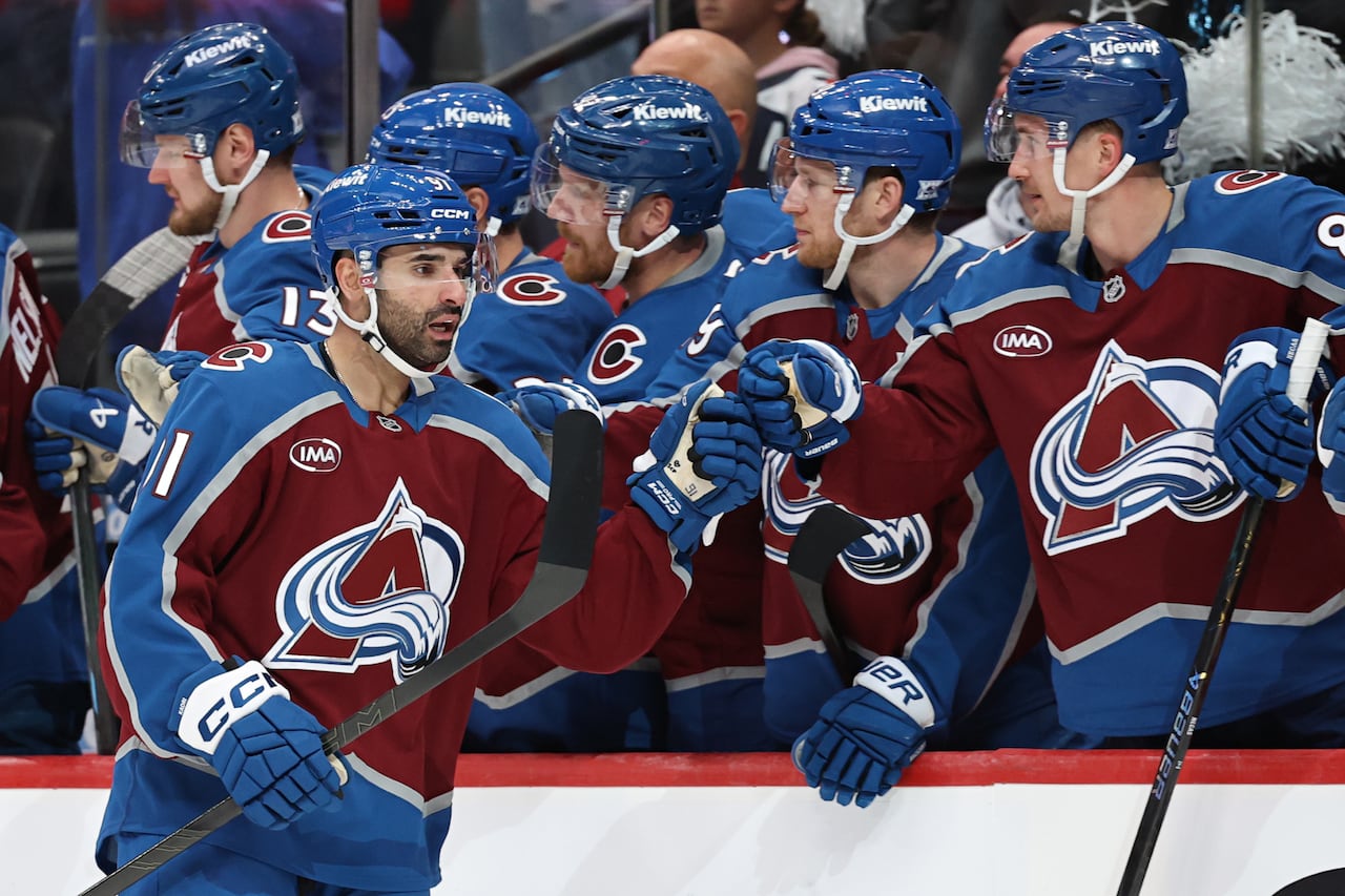Colorado Avalanche male players.