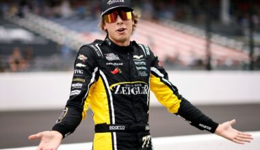 Carson Hocevar's celebration if he wins the Brickyard 400? "Roger Penske would kill me..."