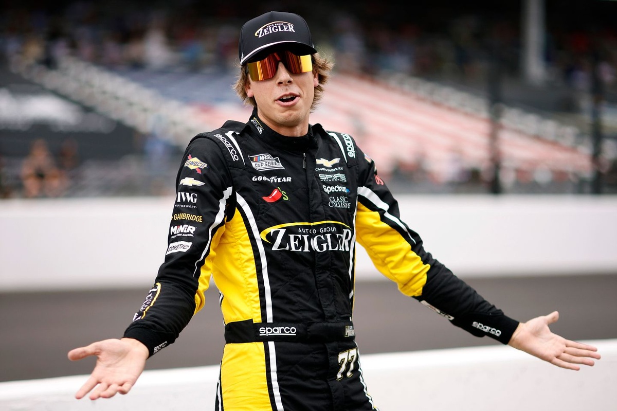 Carson Hocevar's celebration if he wins the Brickyard 400? "Roger Penske would kill me..."