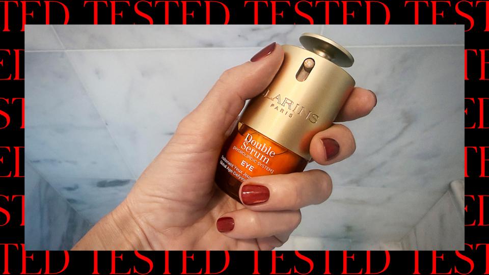 Graphic I’ve Tried Hundreds Of Eye Creams And Clarins’ New Double Serum Eye Delivered The Fastest Results