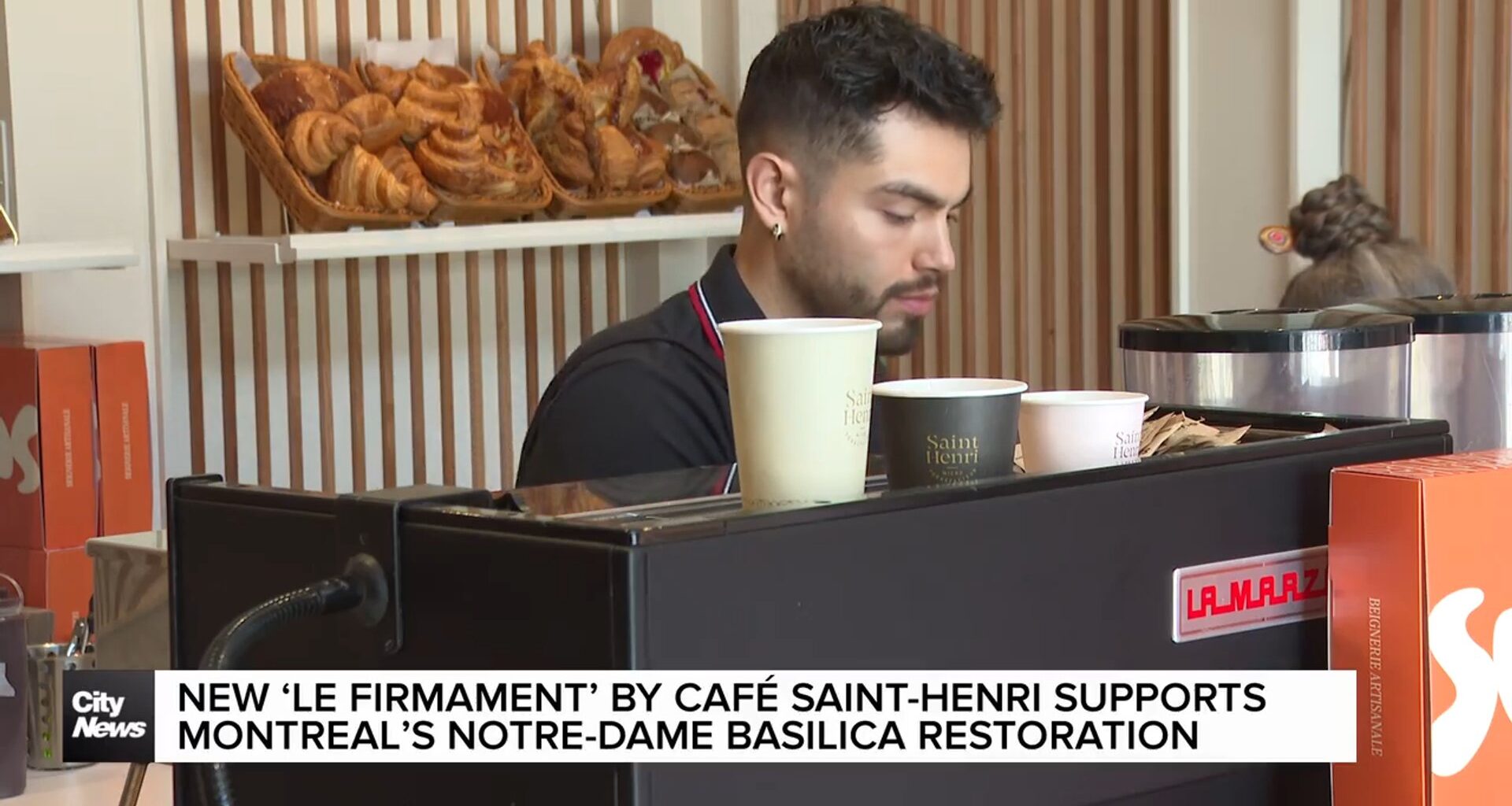 Café Saint-Henri opens new location at Notre-Dame Basilica