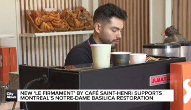 Café Saint-Henri opens new location at Notre-Dame Basilica