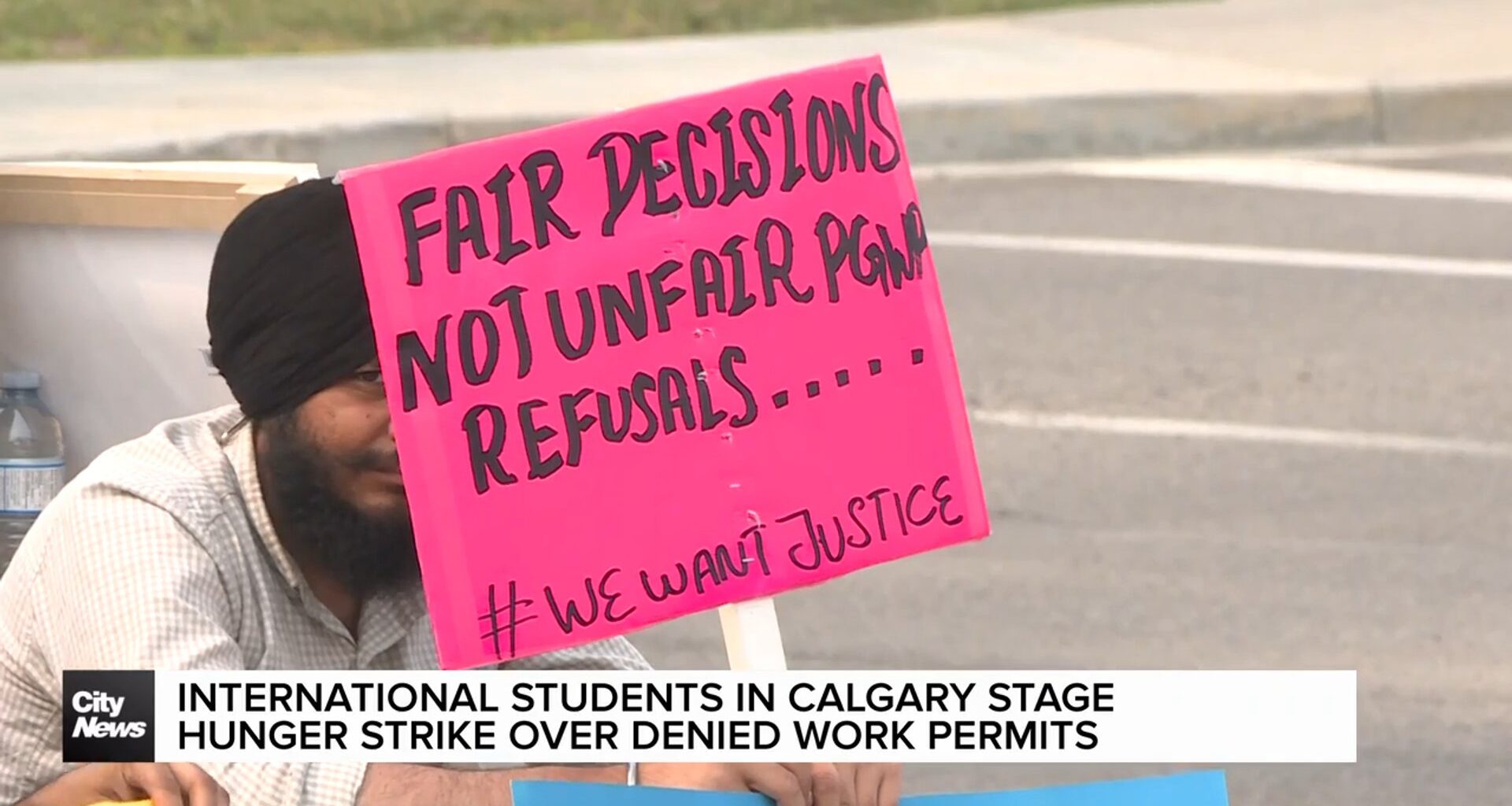 International students in Calgary stage hunger strike over denied work permits