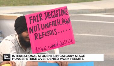 International students in Calgary stage hunger strike over denied work permits