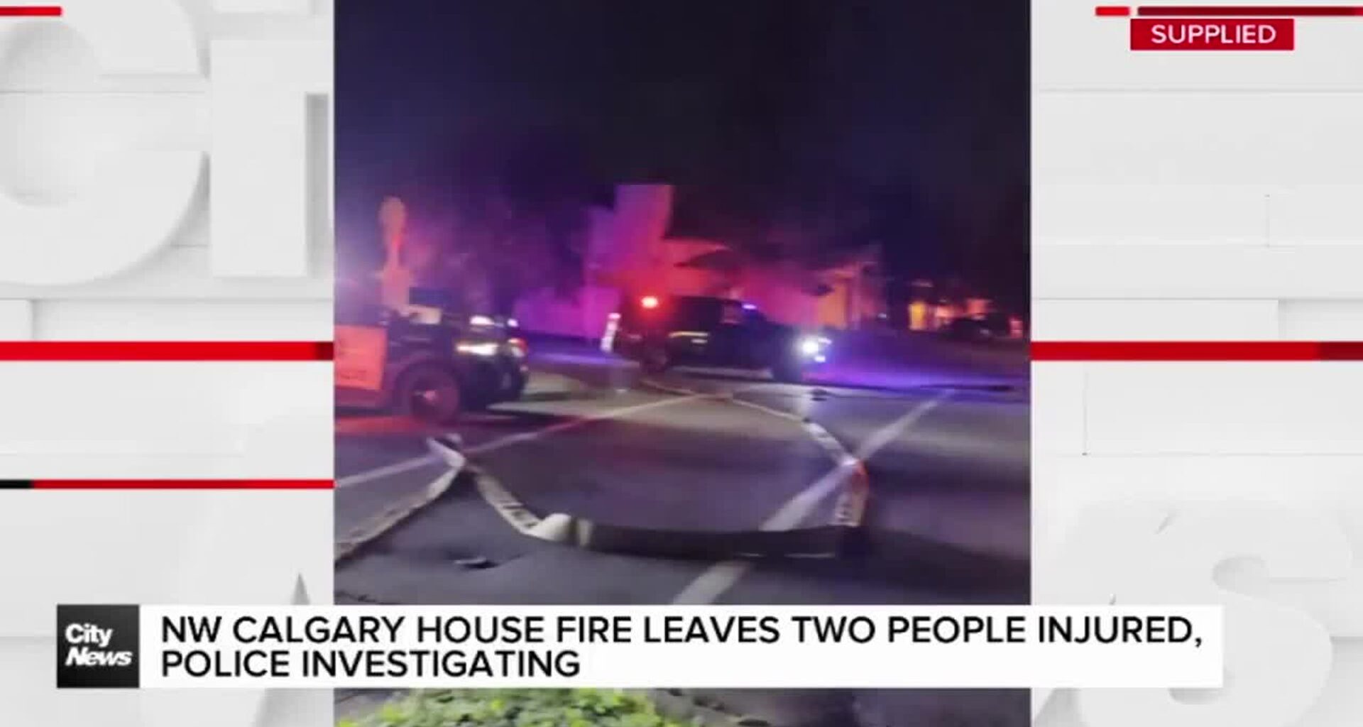 NW Calgary house fire leaves two people injured, police investigating