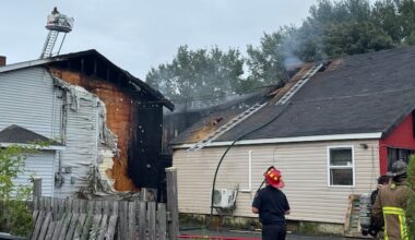 3 buildings destroyed in Dartmouth fire