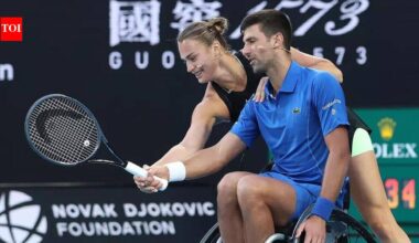 Tennis legend Novak Djokovic teams up with Aryna Sabalenka for revamped US Open mixed doubles | Tennis News