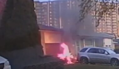 Video of e-bike erupting into flames has Toronto's fire chief sounding alarm over spike in incidents