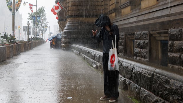 This July will probably be Ottawa's rainiest month on record