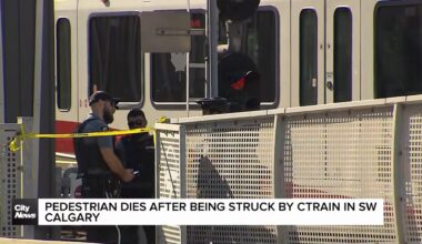 Pedestrian dies after being struck by CTrain in SW Calgary