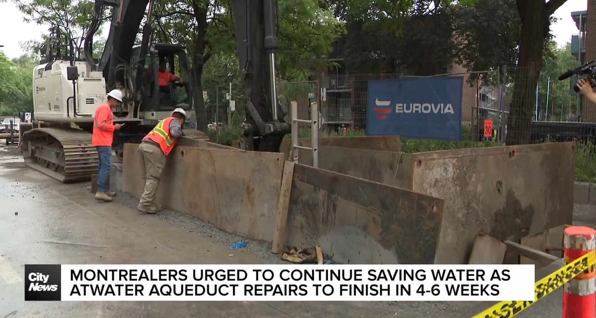 Montreal Atwater aqueduct repairs to finish by early September