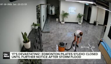 Edmonton Pilates studio forced to close after storm