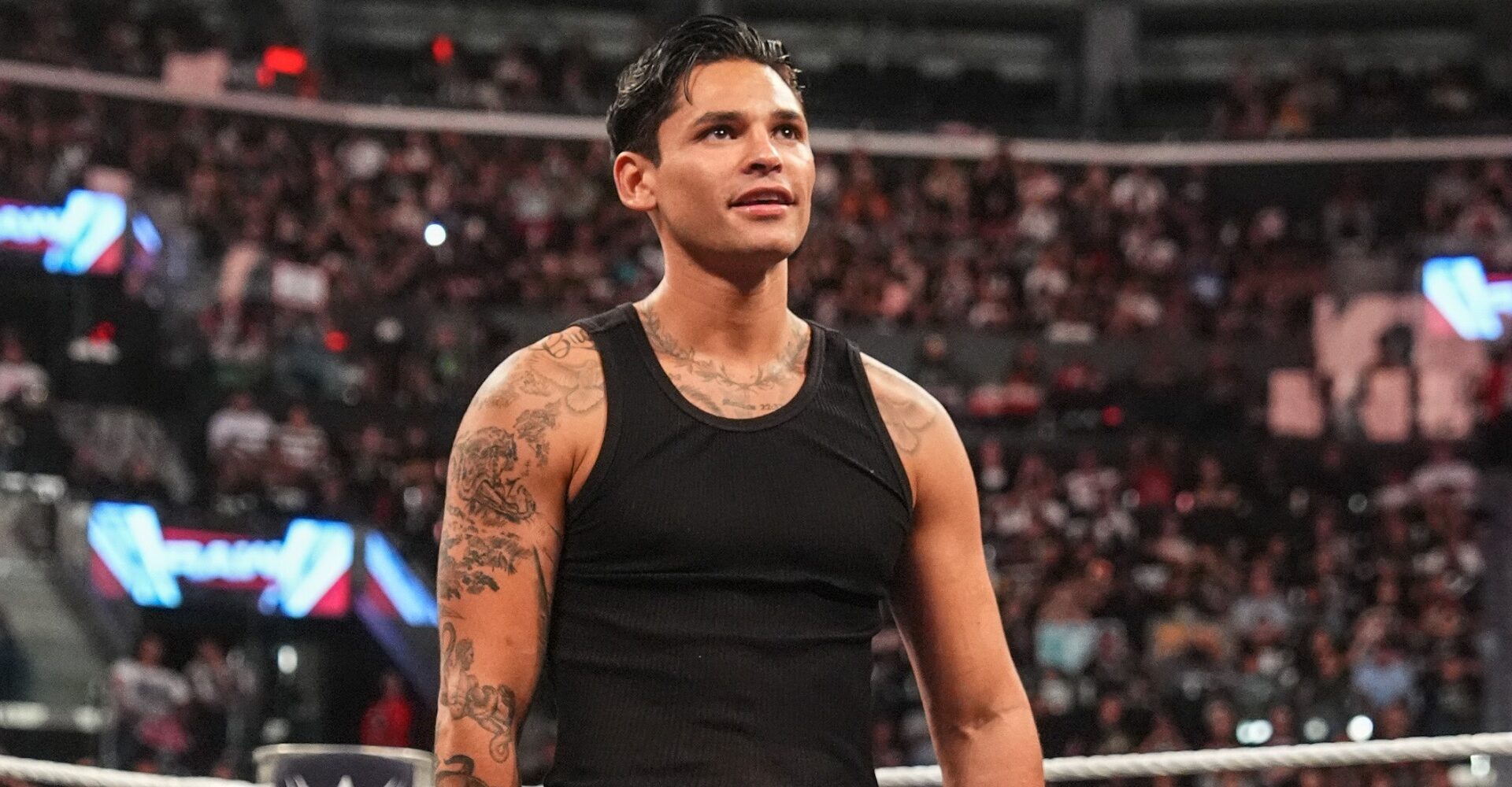 Ryan Garcia appeared on WWE's Monday Night RAW