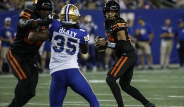 Rookie quarterback Kaidon Salter to start for Lions against Blue Bombers | NanaimoNewsNOW