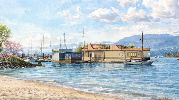 Floating spa to be moored in Vancouver's Kitsilano marina, despite opposition