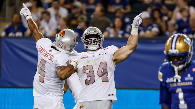 Bombers lose again at home, as B.C. backfield tears holes in porous Winnipeg run defence