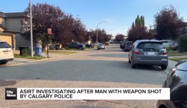 ASIRT investigating after man with weapon shot by Calgary police
