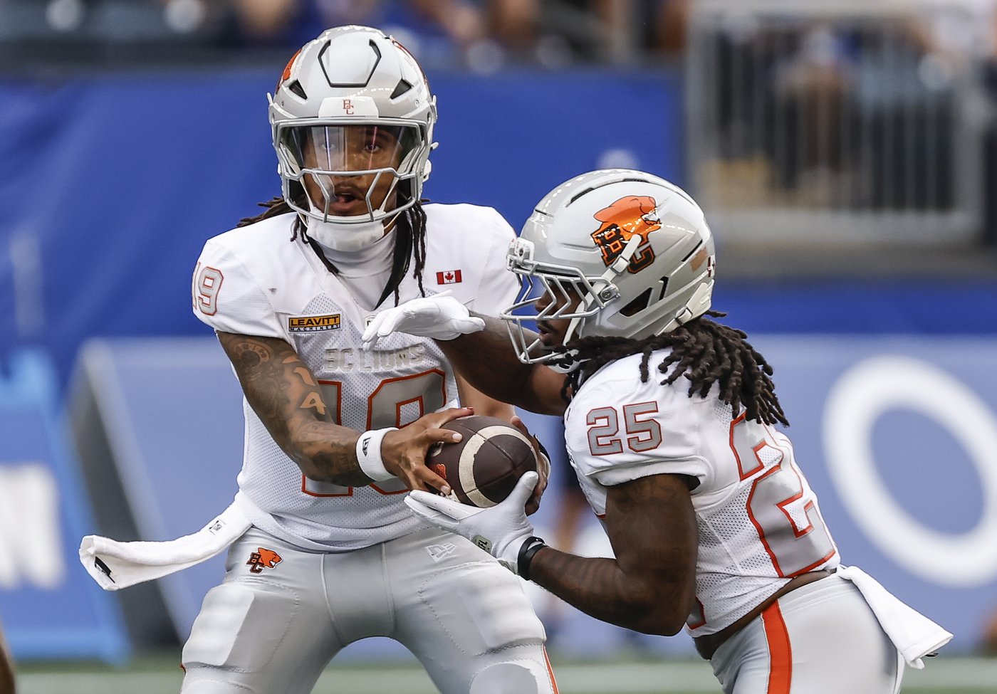 Zander Horvath’s three touchdowns carry Lions to 35-19 win over Blue Bombers