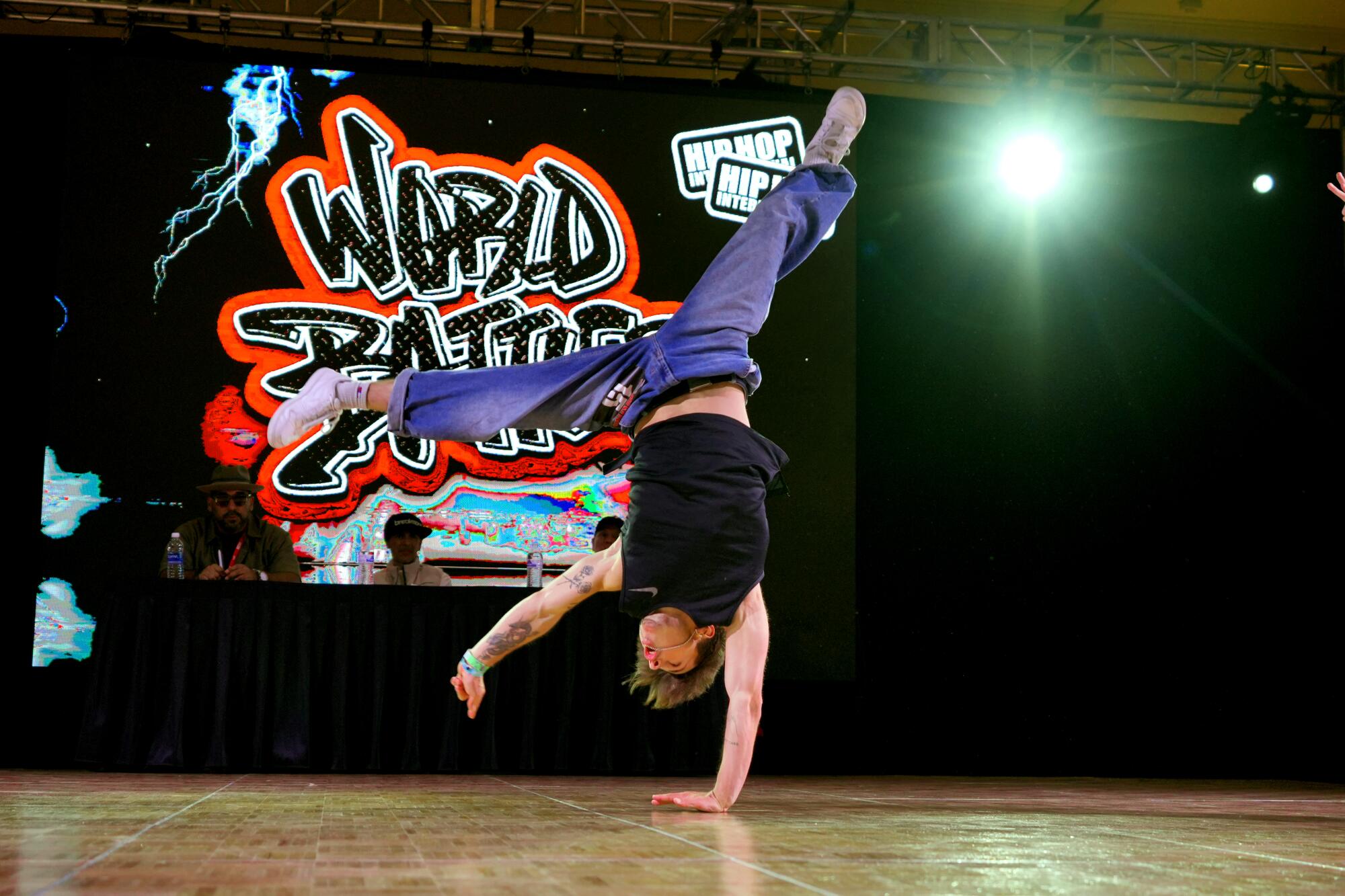 B-Boy Vico from France was the winner of Hip Hop International's World Battles in 2023.