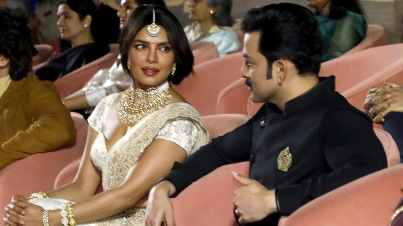Priyanka Chopra and Prithviraj Sukumaran Priyanka Chopra and Prithviraj Sukumaran