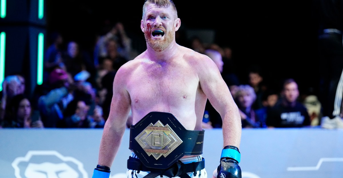 Karate Combat 62 results: Bloody Sam Alvey upsets Uriah Hall in successful title defense