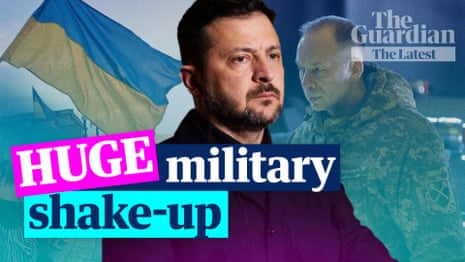 Zelenskyy ousts Ukraine army chief after protests – The Latest