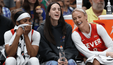 Sydney Colson, Caitlin Clark and Sophie Cunningham