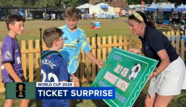 Young soccer fan surprised with tickets to Saturday's World Cup match in Philadelphia