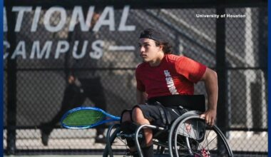 University of Houston wheelchair tennis standout shares his inspirational story