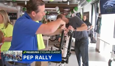 Pep rally held for 2026 Philadelphia Cycling Classic