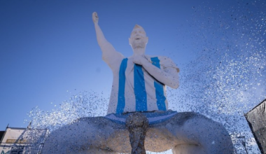 70-ton Messi statue sparks debates due to controversial detail