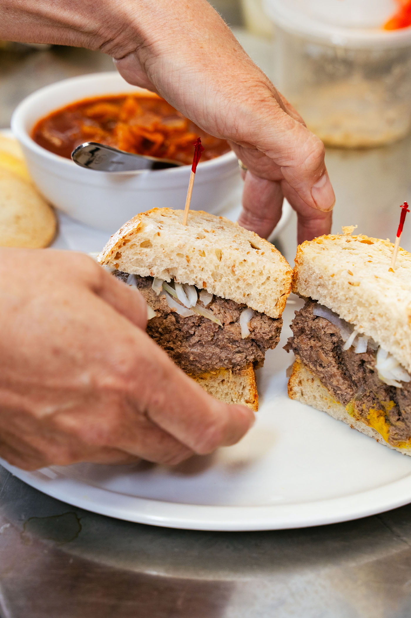 Chopped Liver Sandwich