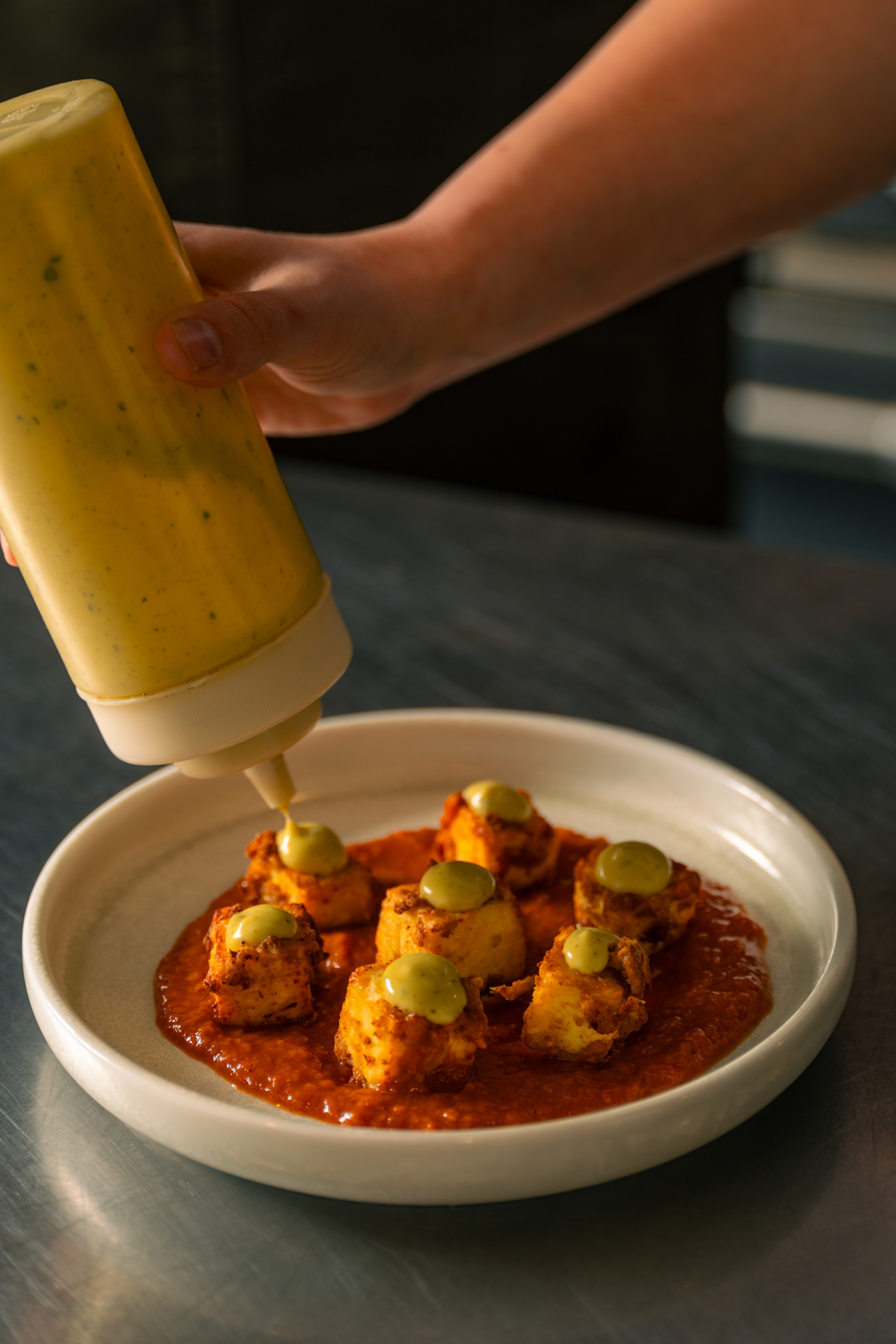 Fork Restaurant Fried Paneer Cheese